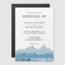 Search for blue mountain invitations Watercolor
