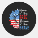 Search for freedom is not free stickers Patriotism