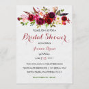 Search for maroon bridal shower invitations Blush