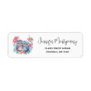 Search for pink owl return address labels Bird