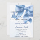 Search for something blue bridal shower invitations Hydrangea