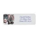 Search for patriotic eagle return address labels Patriotism