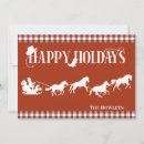 Search for horse christmas cards Santa