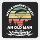 Search for paragliding sport stickers Parachutist