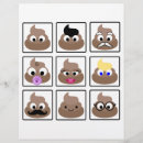 Search for emoji party invitations Poop