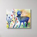 Search for love magic canvas prints Watercolor