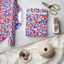 Search for july fourth gift wrap Red