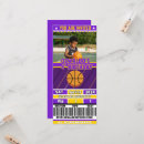 Search for basketball ticket invitations Purple