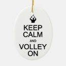 Search for volleyball christmas tree decorations Player