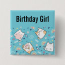 Search for cute square badges Kitty