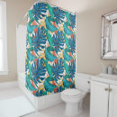 Search for green leaf shower curtains Colourful
