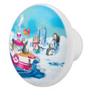 Search for penguin knobs and pulls Antarctica