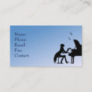 Search for piano player business cards Musical instrument