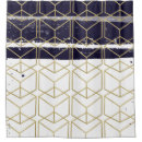 Search for navy blue gold shower curtains Chic