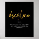 Search for discipline quotes posters Success