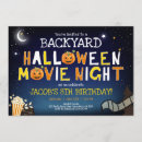 Search for outdoor movie night Halloween