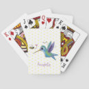 Search for hummingbird playing cards Tropical