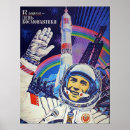 Search for cosmonaut posters Soviet