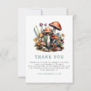 Search for mushrooms thank you cards Enchanted