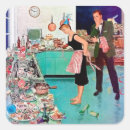 Search for retro lady stickers Cute