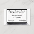 Search for programming business cards Computer