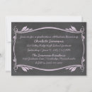 Search for chalkboard graduation invitations Elegant