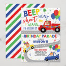 Search for drive through party invitations Drive by parade