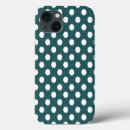 Search for teal and white iphone cases Polka dots