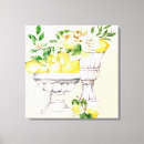 Search for lemon canvas prints Mediterranean