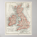 Search for british isles map posters Vintage