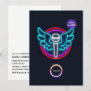 Search for microphone invitations Blue