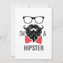 Search for hipster invitations Moustache