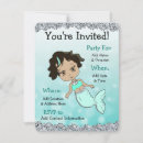 Search for hispanic birthday invitations Mermaid