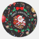 Search for cute snowman stickers Santa