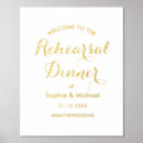 Search for rehearsal dinner Gold