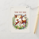 Search for deer baby postcards Cute