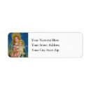 Search for mary baby jesus return address labels Madonna and child
