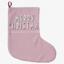 Search for blush christmas stockings Festive