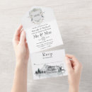 Search for lakeside wedding invitations Watercolor