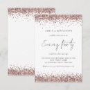 Search for rose gold glitter wedding invitations Sparkle