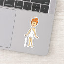 Search for wilma stickers Hanna barbera cartoon