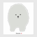 Search for fluffy dog stickers Pomeranian