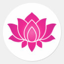 Search for pink lotus flower stickers Meditation