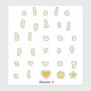 Search for gold font stickers Fun