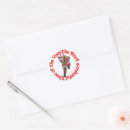 Search for vintage reindeer stickers Red