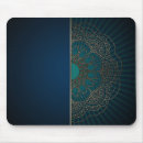 Search for mandalas mousepads Blue