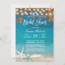 Search for starfish bridal shower invitations Luau