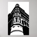 Search for old building posters Background