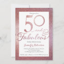 Search for glitter invitations 50 and fabulous