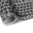 Search for keyboard wrapping paper Black